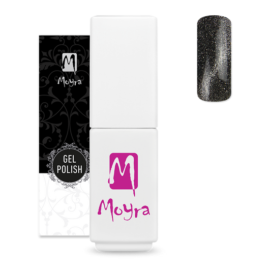 Moyra - Mini Gel Polish - Magnetic 505 Black