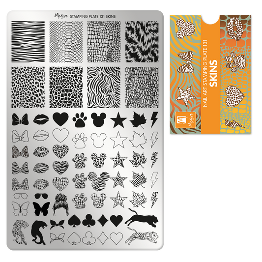 Moyra Stamping Plate - 131 - Skins