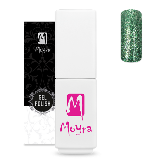 Moyra Mini Gel Polish Diamond Collection - 610 - Green