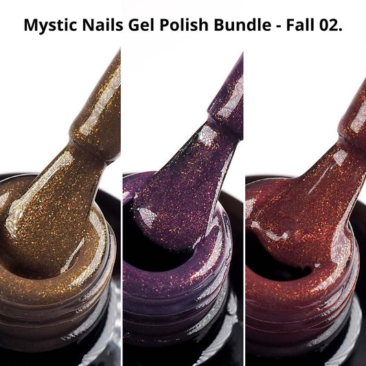 Mystic Nails Gel Polish Bundle - Fall 02.