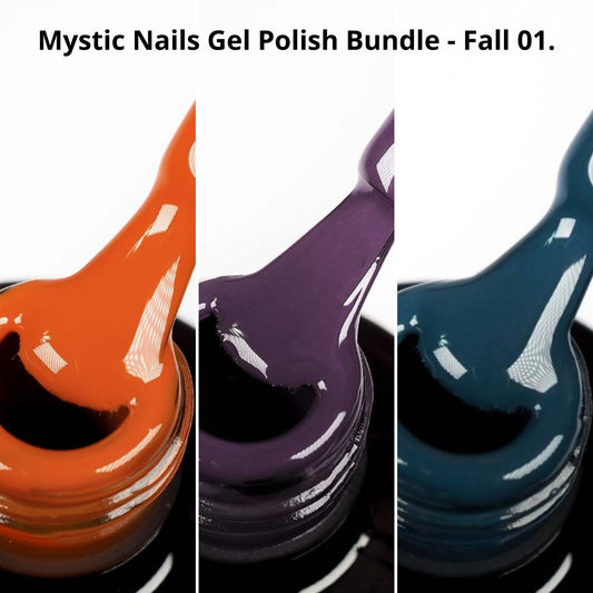 Mystic Nails Gel Polish Bundle - Fall 01.