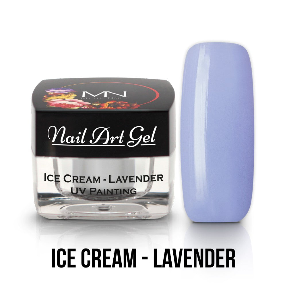 Mystic Nails - Nail Art Gel - Ice Cream - Lavender (HEMA-free)